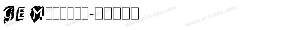 GE Montage字体转换
